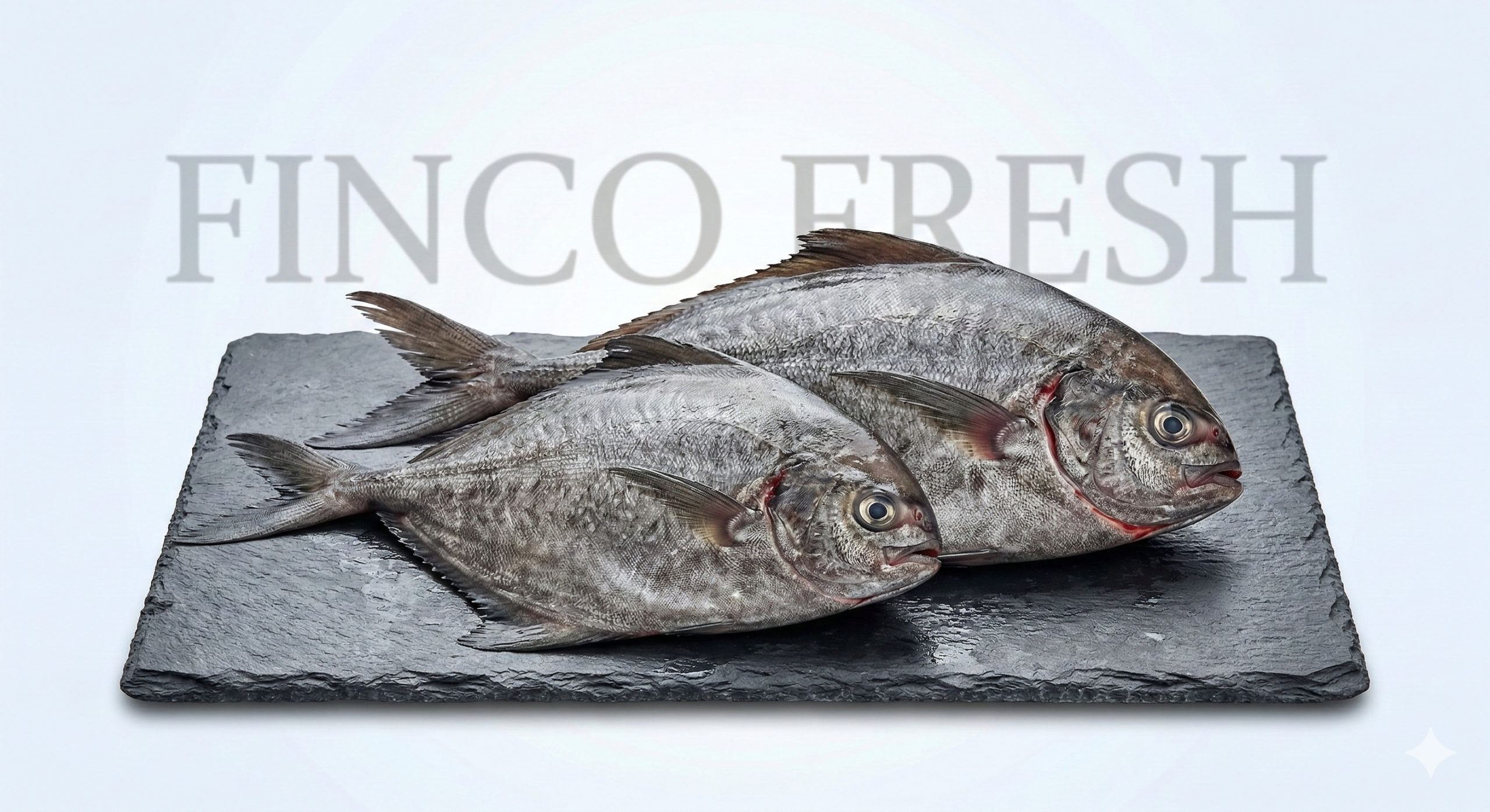 Black Promfret Fish - Image 1